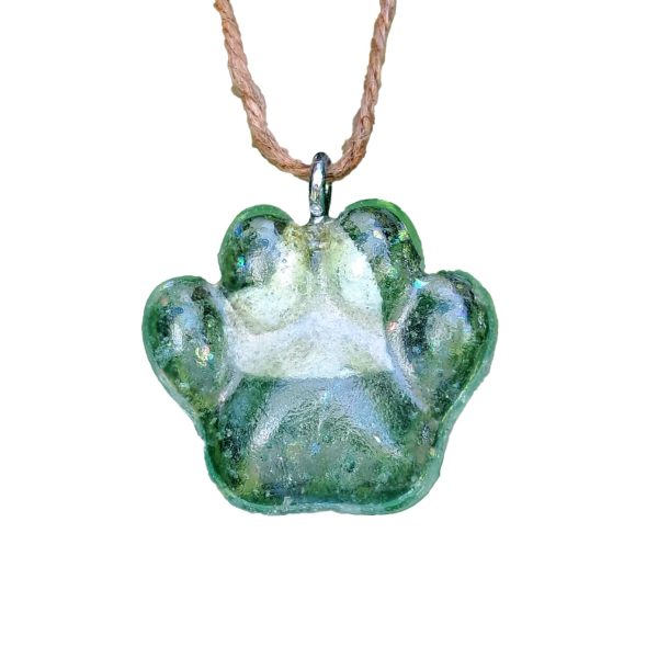 Fillable Glass Memorial - Paw - Image 5